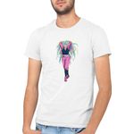 Fashion, accesorii si bijuterii - Barbati - Imbracaminte - Tricouri si bluze barbati - Tricou barbati Toriko Sunny Colorful Strong JoJo Fitness, alb, marime 2XL - Infinity.ro