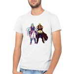 Fashion, accesorii si bijuterii - Barbati - Imbracaminte - Tricouri si bluze barbati - Tricou barbati Toriko Jirou Sunny Ashurasaurus Course Anime Meme, alb, marime 2XL - Infinity.ro