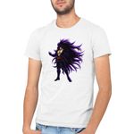Fashion, accesorii si bijuterii - Barbati - Imbracaminte - Tricouri si bluze barbati - Tricou barbati Toriko Midora Bishokukai Dekkai Anime Kage, alb, marime 2XL - Infinity.ro