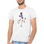 Fashion, accesorii si bijuterii - Barbati - Imbracaminte - Tricouri si bluze barbati - Tricou barbati Prince of Tenis Ikumaru Eiji Energic Pose Equipment, alb, marime 2XL - Infinity.ro