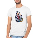 Fashion, accesorii si bijuterii - Barbati - Imbracaminte - Tricouri si bluze barbati - Tricou barbati Prince of Tennis Echizen Ryouma Manga Training Ball, alb, marime 2XL - Infinity.ro