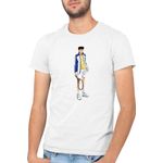 Fashion, accesorii si bijuterii - Barbati - Imbracaminte - Tricouri si bluze barbati - Tricou barbati Prince of Tennis Momoshiro Takeshi Academy Game, alb, marime 2XL - Infinity.ro