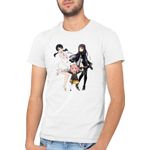 Fashion, accesorii si bijuterii - Barbati - Imbracaminte - Tricouri si bluze barbati - Tricou barbati Twin Star Exorcists Animekage Power, alb, marime 2XL - Infinity.ro
