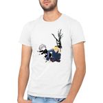 Fashion, accesorii si bijuterii - Barbati - Imbracaminte - Tricouri si bluze barbati - Tricou barbati Oresama Teacher Kurosaki Mafuyu Death Note Ryuk, alb, marime 2XL - Infinity.ro