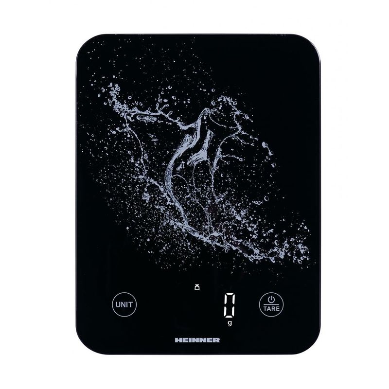 Electronice si Electrocasnice - Electrocasnice bucatarie - Mixere, tocatoare & roboti de bucatarie - Cantare de bucatarie - Cantar de bucatarie Heinner HKS-BK10USB - Infinity.ro