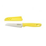 Casa si Gradina - Bucatarie si vesela - Vesela si tacamuri - Cutite si seturi de cutite - Cutit  cu teaca  9.5 cm, galben - Infinity.ro