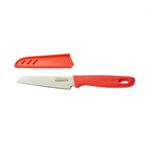 Casa si Gradina - Bucatarie si vesela - Vesela si tacamuri - Cutite si seturi de cutite - Cutit  cu teaca  9.5 cm, rosu - Infinity.ro