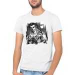 Fashion, accesorii si bijuterii - Barbati - Imbracaminte - Tricouri si bluze barbati - Tricou barbati Terra Formers Humanoid Collonization Mars Wrong Earth, alb, marime 2XL - Infinity.ro