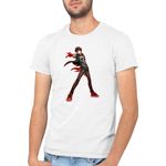Fashion, accesorii si bijuterii - Barbati - Imbracaminte - Tricouri si bluze barbati - Tricou barbati Persona Ren Glasses Playstation, alb, marime 2XL - Infinity.ro