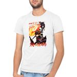 Fashion, accesorii si bijuterii - Barbati - Imbracaminte - Tricouri si bluze barbati - Tricou barbati Twin Star Exorcists Brother Katana Wabi Sabi, alb, marime 2XL - Infinity.ro