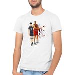 Fashion, accesorii si bijuterii - Barbati - Imbracaminte - Tricouri si bluze barbati - Tricou barbati Slam Dunk Kuroko No Basket Sport Anime, alb, marime 2XL - Infinity.ro