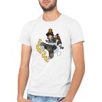 Fashion, accesorii si bijuterii - Barbati - Imbracaminte - Tricouri si bluze barbati - Tricou barbati Fire Force Kusakabe Anime Kage Demons Otaku, alb, marime 2XL - Infinity.ro