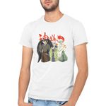 Fashion, accesorii si bijuterii - Barbati - Imbracaminte - Tricouri si bluze barbati - Tricou barbati Kamisama Kiss Tomoe Kurama Desene Anime, alb, marime 2XL - Infinity.ro
