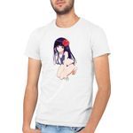 Fashion, accesorii si bijuterii - Barbati - Imbracaminte - Tricouri si bluze barbati - Tricou barbati Twin Star Exorcists Adashino Benio Sister, alb, marime 2XL - Infinity.ro