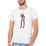 Fashion, accesorii si bijuterii - Barbati - Imbracaminte - Tricouri si bluze barbati - Tricou barbati Persona Takamaki Ann Twin Pony Tails Manga, alb, marime 2XL - Infinity.ro