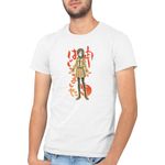 Fashion, accesorii si bijuterii - Barbati - Imbracaminte - Tricouri si bluze barbati - Tricou barbati Kamisama Kiss Momozono Shinto Anime, alb, marime 2XL - Infinity.ro