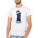 Fashion, accesorii si bijuterii - Barbati - Imbracaminte - Tricouri si bluze barbati - Tricou barbati Oresama Teacher Kyoutarou Okegawa Delinquent Battle, alb, marime 2XL - Infinity.ro