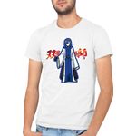 Fashion, accesorii si bijuterii - Barbati - Imbracaminte - Tricouri si bluze barbati - Tricou barbati Twin Star Exorcists Inanaki Karoshi Anime, alb, marime 2XL - Infinity.ro