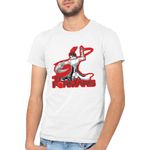 Fashion, accesorii si bijuterii - Barbati - Imbracaminte - Tricouri si bluze barbati - Tricou barbati Terra Formers Hizamaru Akari Colonization, alb, marime 2XL - Infinity.ro