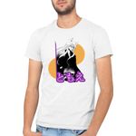 Fashion, accesorii si bijuterii - Barbati - Imbracaminte - Tricouri si bluze barbati - Tricou barbati Kamisama Kiss Tomoe Traditional Japan Fantasy Manga, alb, marime 2XL - Infinity.ro