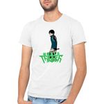 Fashion, accesorii si bijuterii - Barbati - Imbracaminte - Tricouri si bluze barbati - Tricou barbati World Trigger Mikumo Osamu Glasses Anime, alb, marime 2XL - Infinity.ro