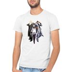 Fashion, accesorii si bijuterii - Barbati - Imbracaminte - Tricouri si bluze barbati - Tricou barbati Madoka Magica Akemi Homura FMA Edward Jojo Jotaro, alb, marime 2XL - Infinity.ro