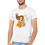 Fashion, accesorii si bijuterii - Barbati - Imbracaminte - Tricouri si bluze barbati - Tricou barbati Kamisama Kiss Tomoe Nanami Rebel Nerd, alb, marime 2XL - Infinity.ro