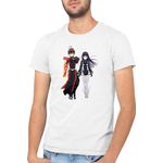 Fashion, accesorii si bijuterii - Barbati - Imbracaminte - Tricouri si bluze barbati - Tricou barbati Twin Star Roblox Brothers Power Incantation, alb, marime 2XL - Infinity.ro