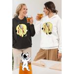 Fashion, accesorii si bijuterii - Femei - Imbracaminte femei - Hanorace femei - Hanorac Femei 101 Dalmatieni Cruella Devil, alb, marime 2XL - Infinity.ro