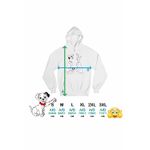 Fashion, accesorii si bijuterii - Femei - Imbracaminte femei - Hanorace femei - Hanorac Femei 101 Dalmatieni Pongo Perdita Familie Catelusi, alb, marime 2XL - Infinity.ro