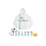 Fashion, accesorii si bijuterii - Femei - Imbracaminte femei - Hanorace femei - Hanorac Femei 101 Dalmatieni Pongo Perdita Aventuri, alb, marime 2XL - Infinity.ro