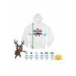 Fashion, accesorii si bijuterii - Femei - Imbracaminte femei - Hanorace femei - Hanorac Femei 99 Nights Bufnita Roblox, alb, marime 2XL - Infinity.ro
