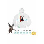 Fashion, accesorii si bijuterii - Femei - Imbracaminte femei - Hanorace femei - Hanorac Femei 99 Nights Dracula Roblox, alb, marime 2XL - Infinity.ro