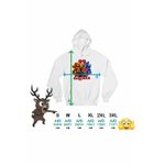 Fashion, accesorii si bijuterii - Femei - Imbracaminte femei - Hanorace femei - Hanorac Femei 99 Nights Fnaf Freddy Roblox, alb, marime 2XL - Infinity.ro