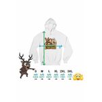 Fashion, accesorii si bijuterii - Femei - Imbracaminte femei - Hanorace femei - Hanorac Femei 99 Nights Forest Roblox, alb, marime 2XL - Infinity.ro