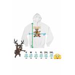 Fashion, accesorii si bijuterii - Femei - Imbracaminte femei - Hanorace femei - Hanorac Femei 99 Nights Run Roblox, alb, marime 2XL - Infinity.ro