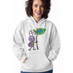 Fashion, accesorii si bijuterii - Femei - Imbracaminte femei - Hanorace femei - Hanorac Femei A Bugs Life Aventuri la Firul Ierbii Dot, alb, marime 2XL - Infinity.ro