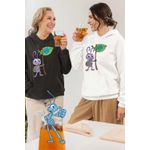 Fashion, accesorii si bijuterii - Femei - Imbracaminte femei - Hanorace femei - Hanorac Femei A Bugs Life Aventuri la Firul Ierbii Dot, alb, marime 2XL - Infinity.ro