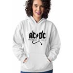 Fashion, accesorii si bijuterii - Femei - Imbracaminte femei - Hanorace femei - Hanorac Femei AC/DC Highway To Hell ACDC Merch, alb, marime 2XL - Infinity.ro