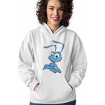 Fashion, accesorii si bijuterii - Femei - Imbracaminte femei - Hanorace femei - Hanorac Femei A Bugs Life Flik Furnica, alb, marime 2XL - Infinity.ro