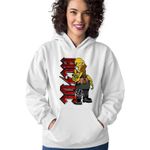 Fashion, accesorii si bijuterii - Femei - Imbracaminte femei - Hanorace femei - Hanorac Femei AC/DC The Simpsons Homer ACDC Merch, alb, marime 2XL - Infinity.ro