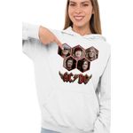 Fashion, accesorii si bijuterii - Femei - Imbracaminte femei - Hanorace femei - Hanorac Femei ACDC Rock Vibe ACDC Merch, alb, marime 2XL - Infinity.ro