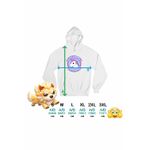 Fashion, accesorii si bijuterii - Femei - Imbracaminte femei - Hanorace femei - Hanorac Femei Adopt Me Roblox Legendary Unicorn, alb, marime 2XL - Infinity.ro