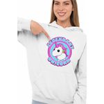Fashion, accesorii si bijuterii - Femei - Imbracaminte femei - Hanorace femei - Hanorac Femei Adopt Me Roblox Legendary Unicorn, alb, marime 2XL - Infinity.ro