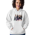 Fashion, accesorii si bijuterii - Femei - Imbracaminte femei - Hanorace femei - Hanorac Femei Aespa Party Kpop Merch, alb, marime 2XL - Infinity.ro