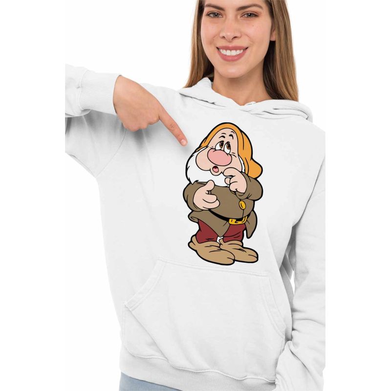 Fashion, accesorii si bijuterii - Femei - Imbracaminte femei - Hanorace femei - Hanorac Femei Alba ca Zapada Hapciu, alb, marime 2XL - Infinity.ro