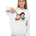 Fashion, accesorii si bijuterii - Femei - Imbracaminte femei - Hanorace femei - Hanorac Femei Alba ca Zapada Morocanosul, alb, marime 2XL - Infinity.ro