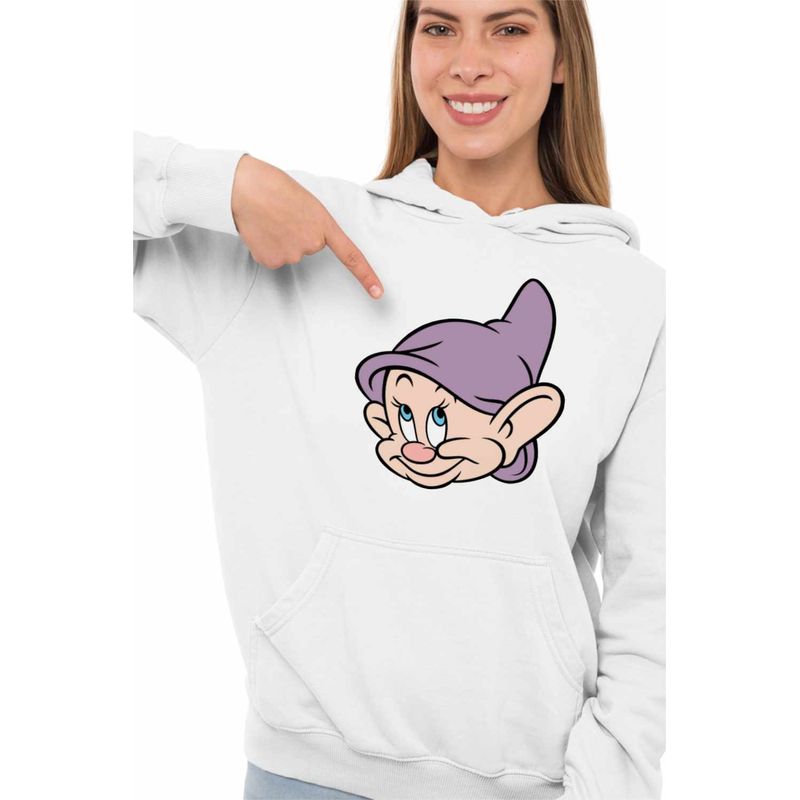Fashion, accesorii si bijuterii - Femei - Imbracaminte femei - Hanorace femei - Hanorac Femei Alba ca Zapada Mutulica, alb, marime 2XL - Infinity.ro