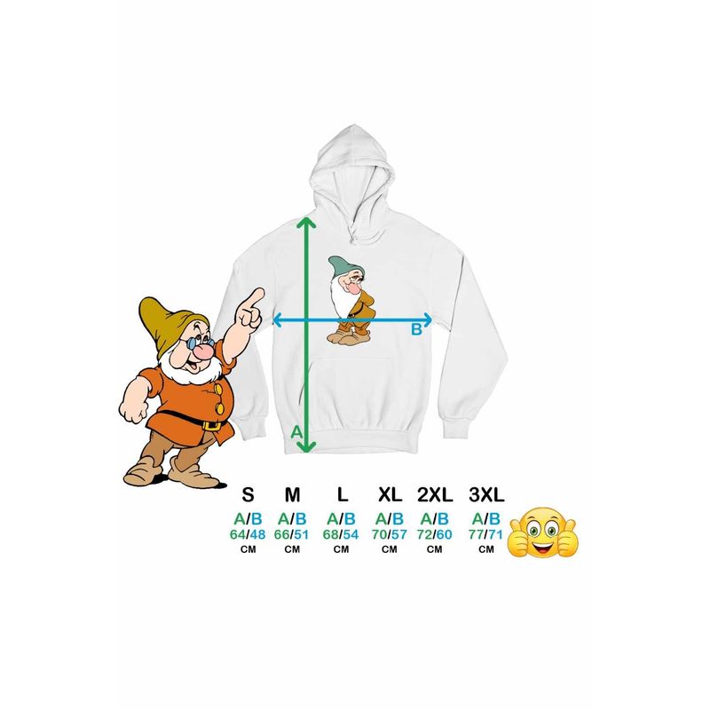 Fashion, accesorii si bijuterii - Femei - Imbracaminte femei - Hanorace femei - Hanorac Femei Alba ca Zapada Rusinosul, alb, marime 2XL - Infinity.ro