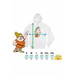 Fashion, accesorii si bijuterii - Femei - Imbracaminte femei - Hanorace femei - Hanorac Femei Alba ca Zapada Somnorosul, alb, marime 2XL - Infinity.ro